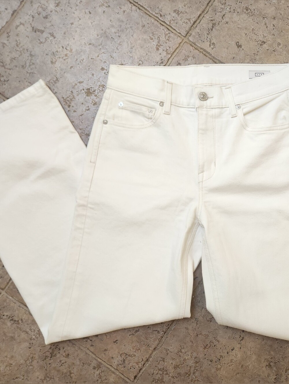 AYR Secret Sauce Jeans, Size 28, 29.5 Inch Inseam (Creme Soda) - Picture 9 of 12